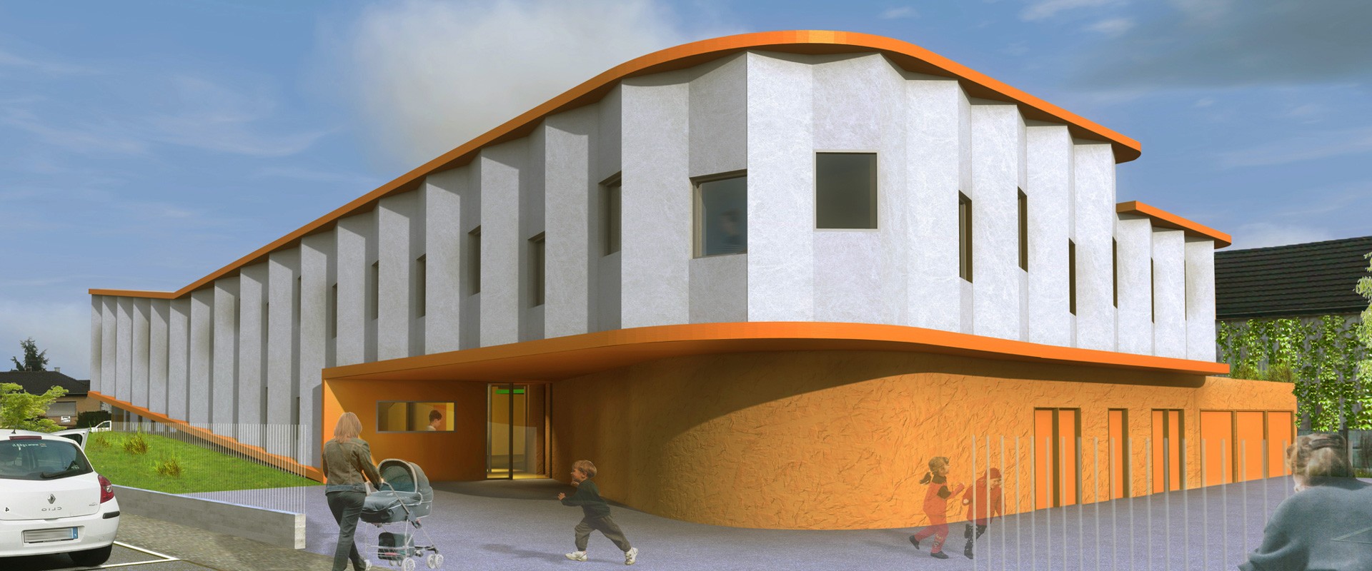 Architecture centre médical social