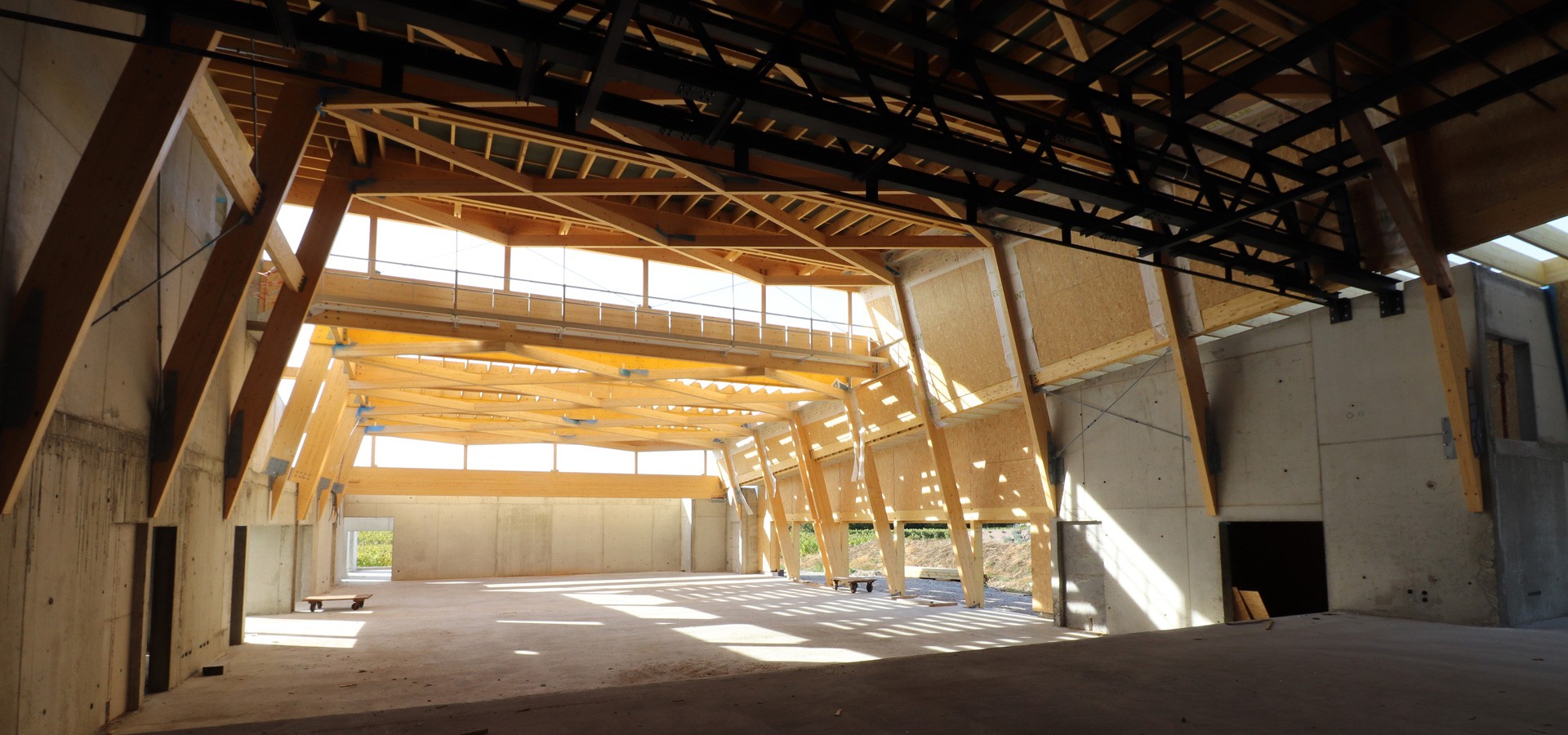 Projet architecte salle des fêtes passive Wettolsheim