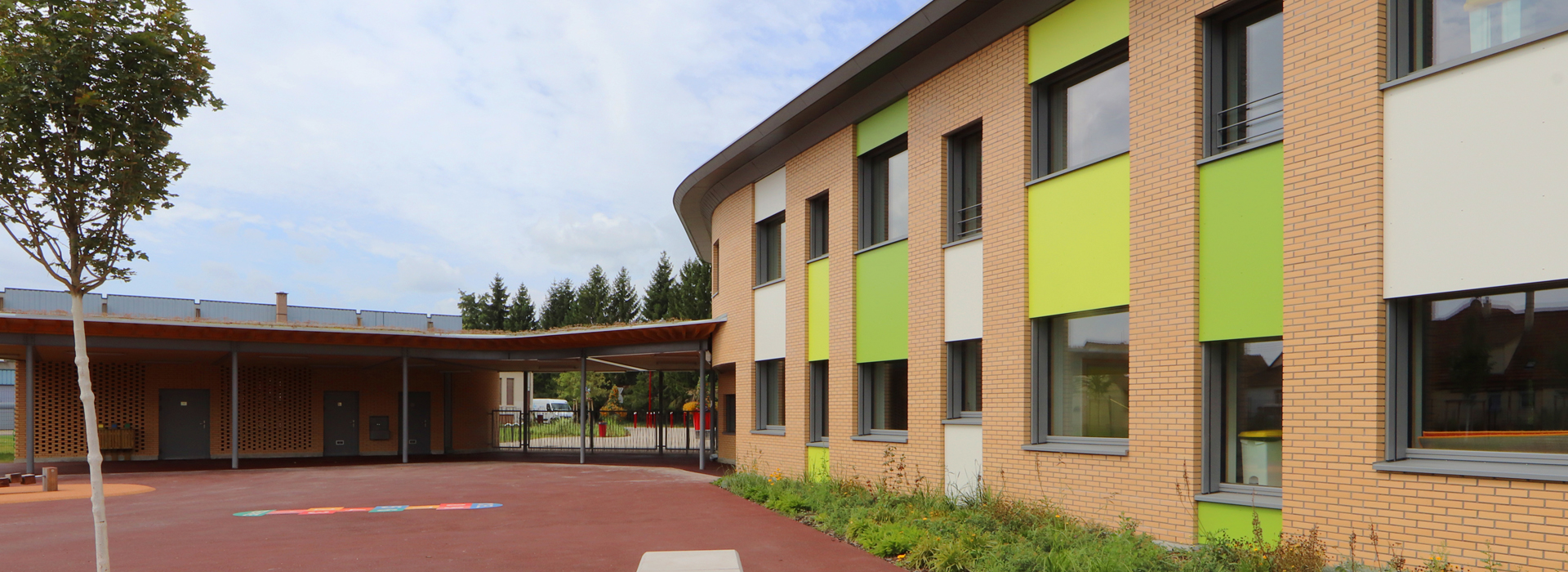 façade Sud École élémentaire Plobsheim