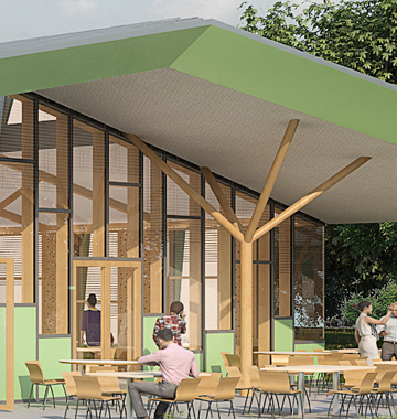 Restaurant pour la chambre d’agriculture d’Alsace